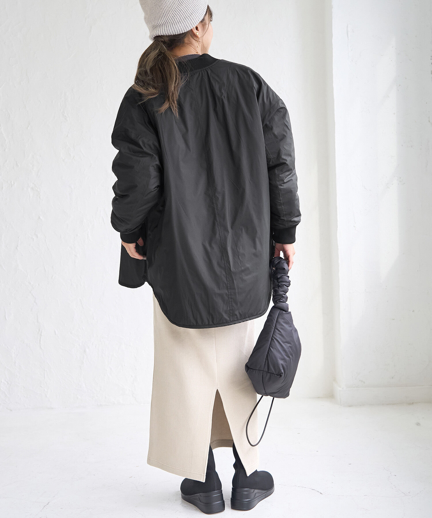 ROPE' PICNIC R「撥水加工・リバーシブル対応/キルティングブルゾン」|ブルゾン・スタジャン|