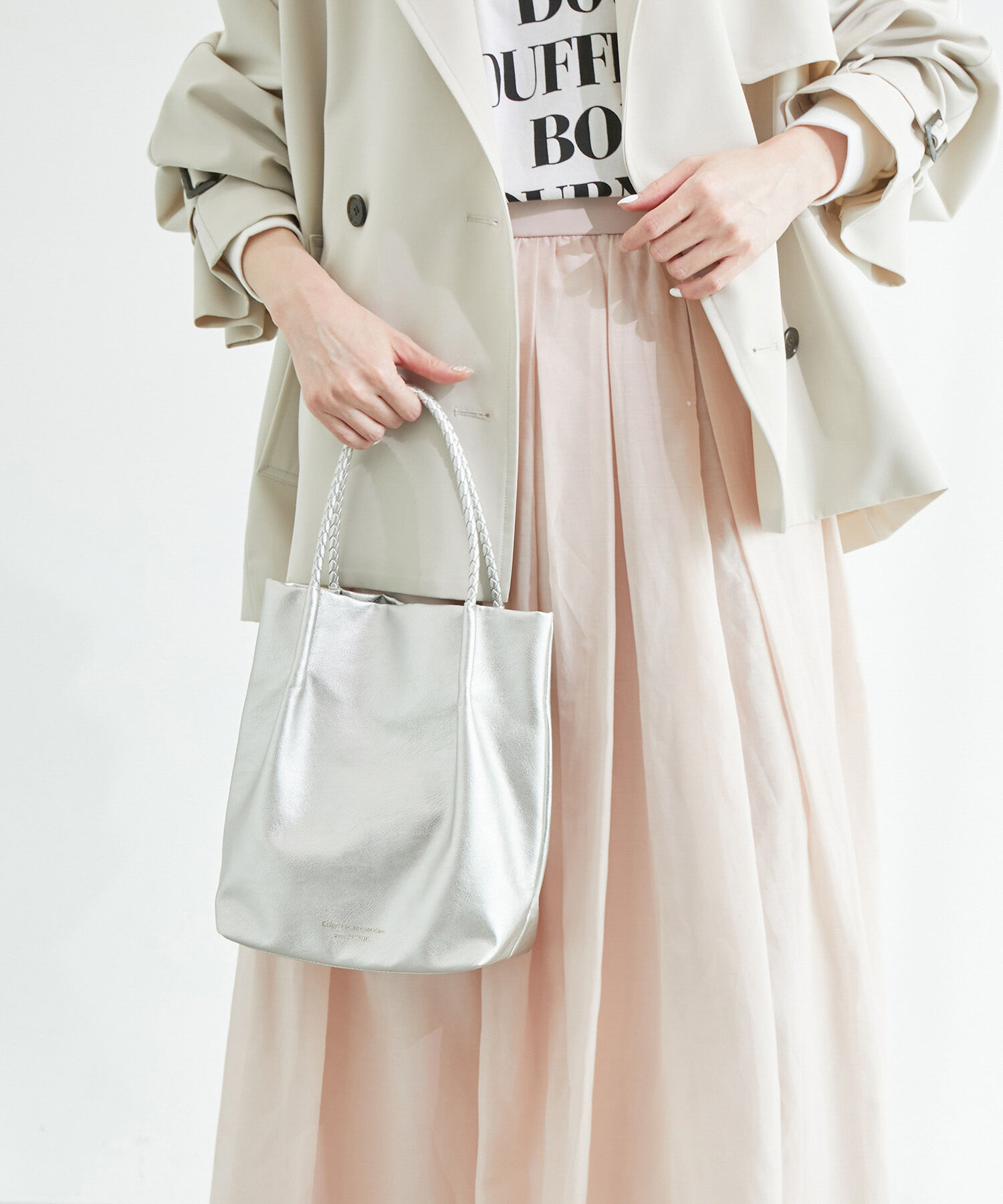 ROPE PICNIC PASSAGE「【新色追加】洗えるメッシュハンドルミドルトートバッグ」|トートバッグ|