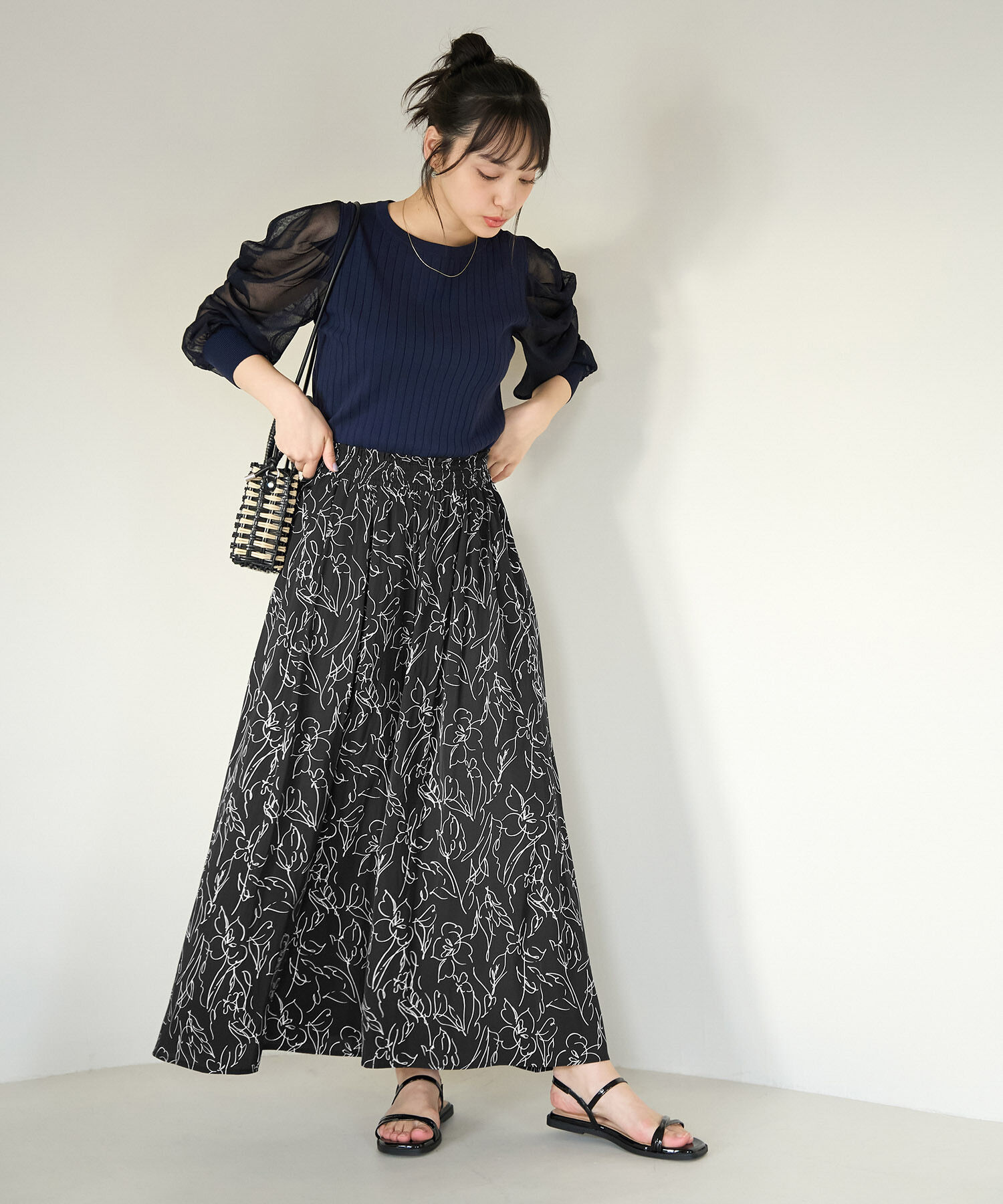 Rope&rsquo;Picnic「【ご好評につき新色追加】さらさらアソート柄スカーチョ」|その他|