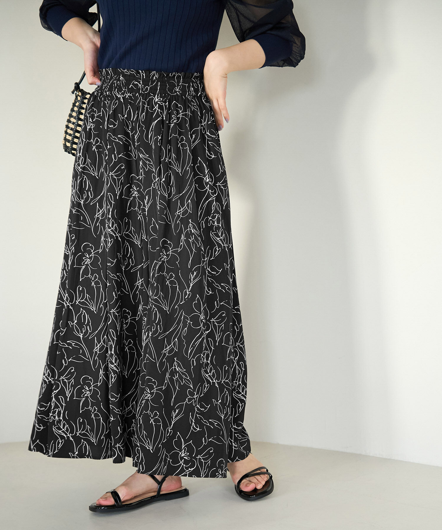 Rope&rsquo;Picnic「【ご好評につき新色追加】さらさらアソート柄スカーチョ」|その他|