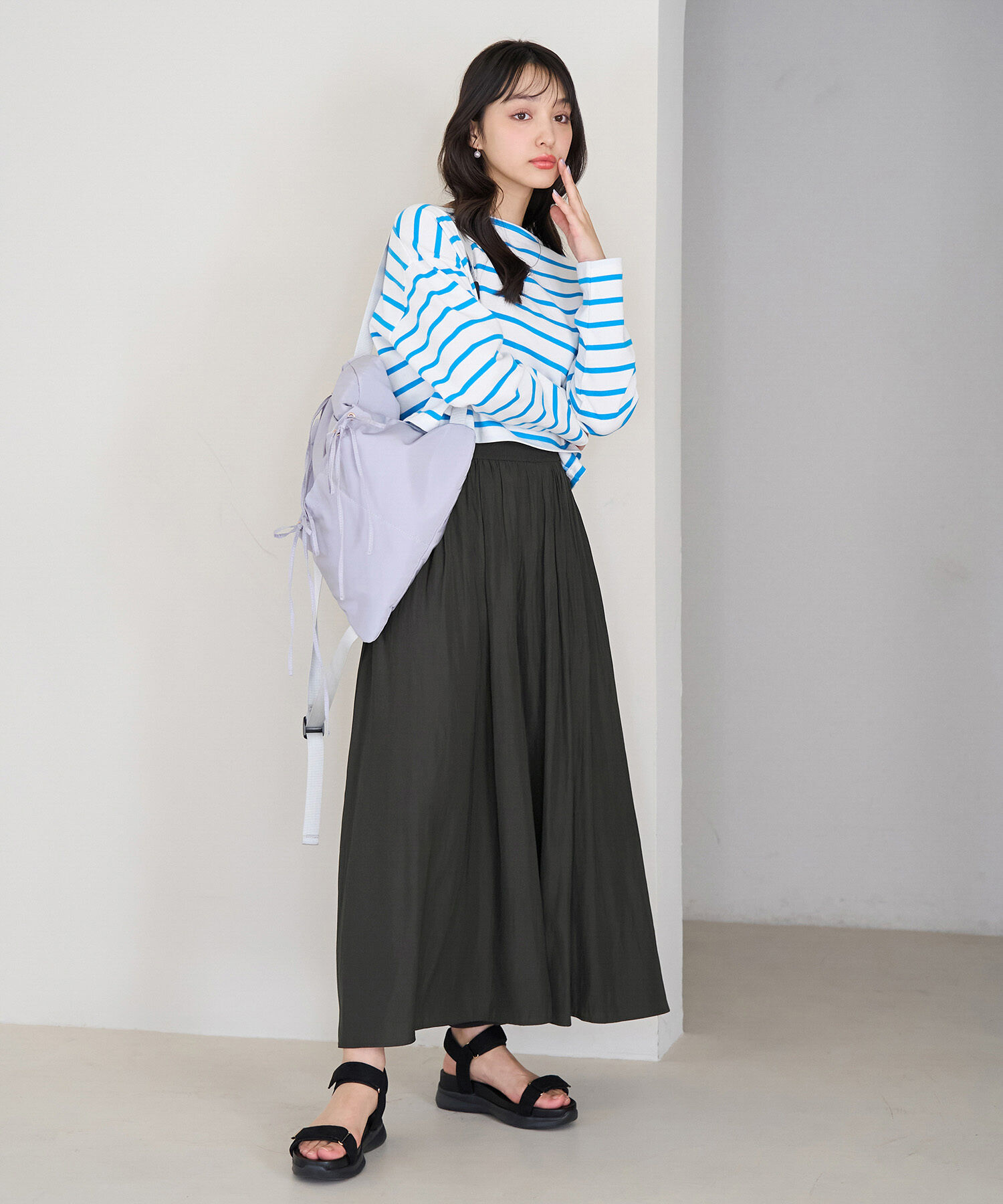 Rope&rsquo;Picnic「【ご好評につき新色追加】さらさらアソート柄スカーチョ」|その他|