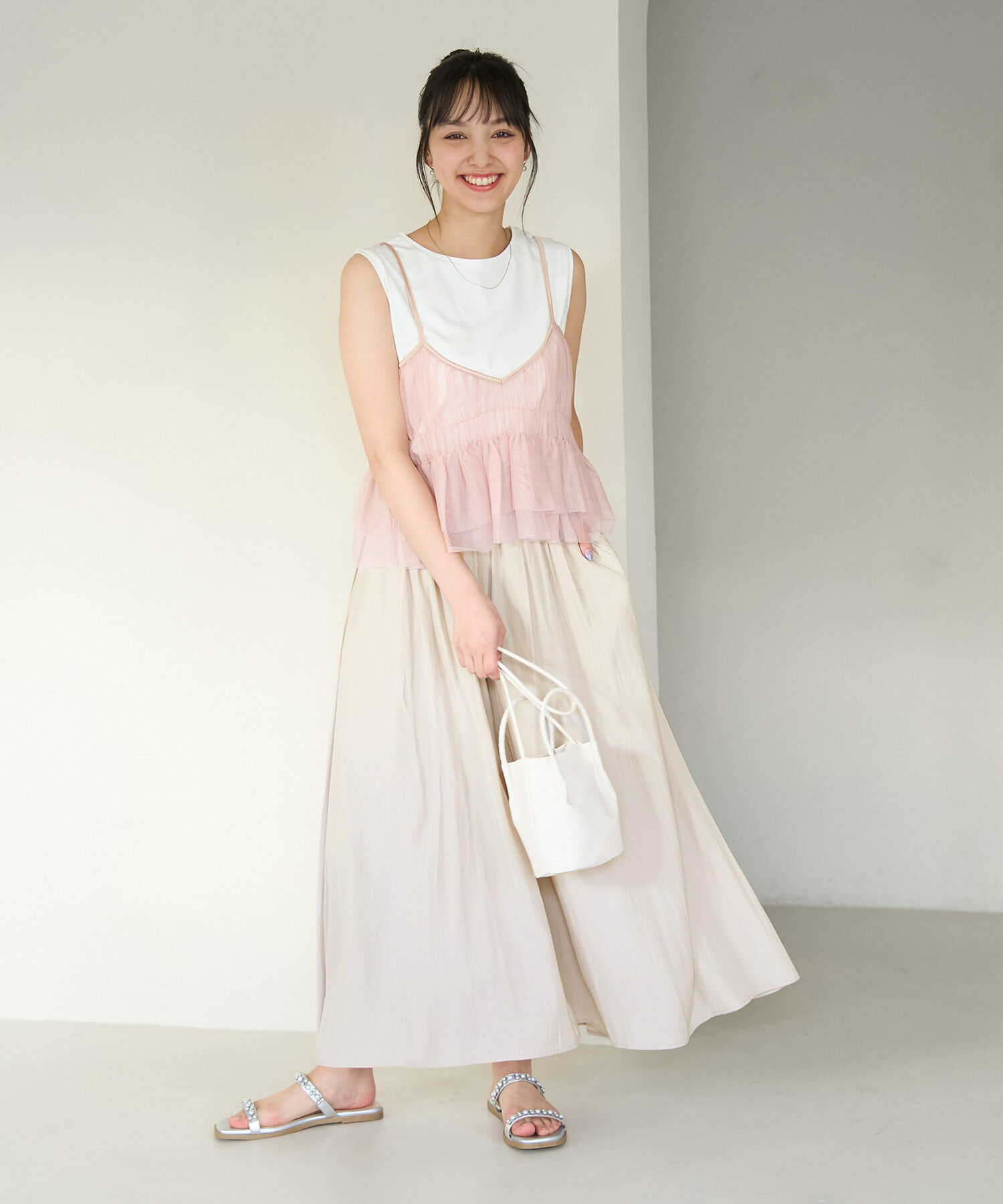 Rope&rsquo;Picnic「【ご好評につき新色追加】さらさらアソート柄スカーチョ」|その他|