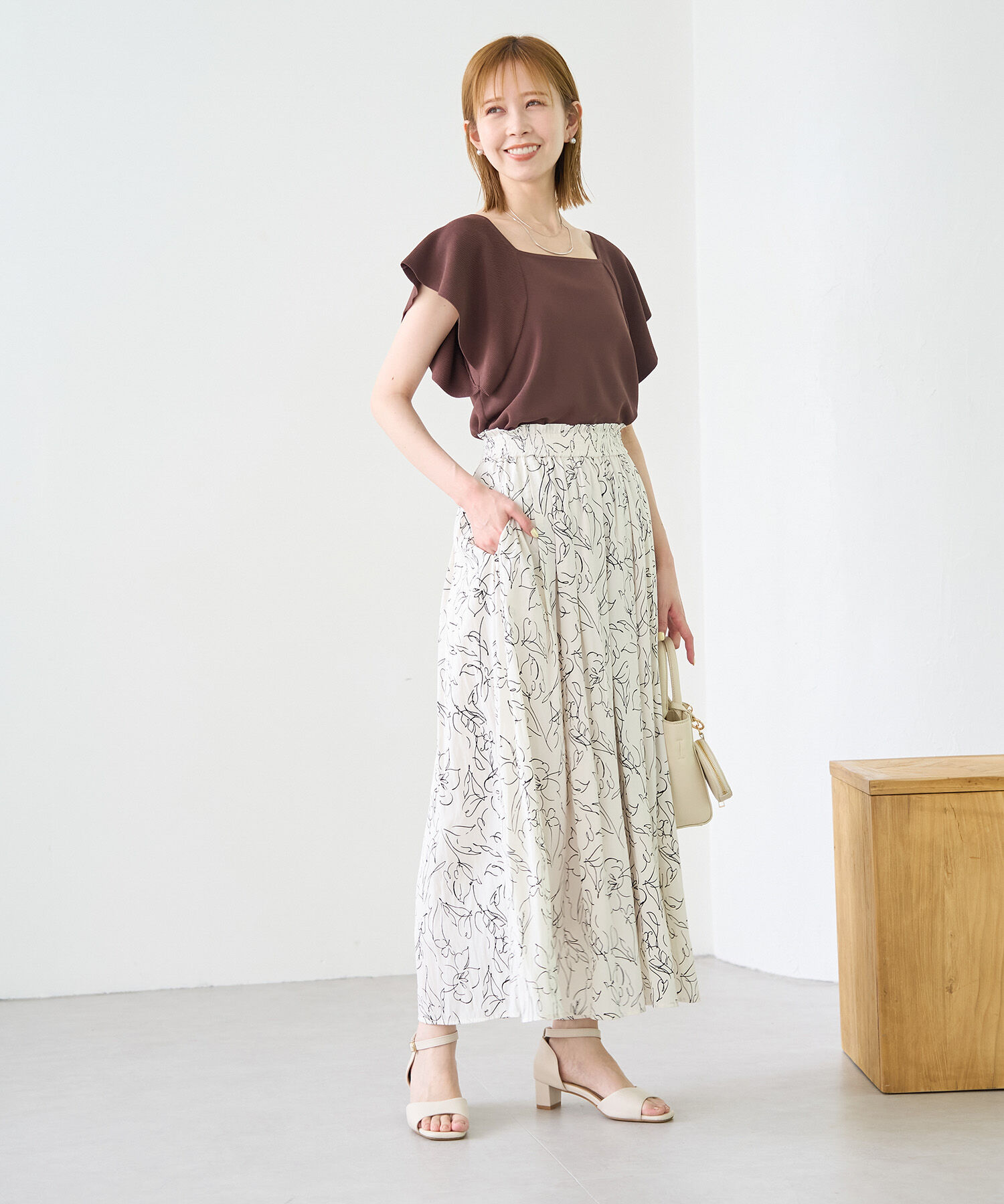 Rope&rsquo;Picnic「【ご好評につき新色追加】さらさらアソート柄スカーチョ」|その他|