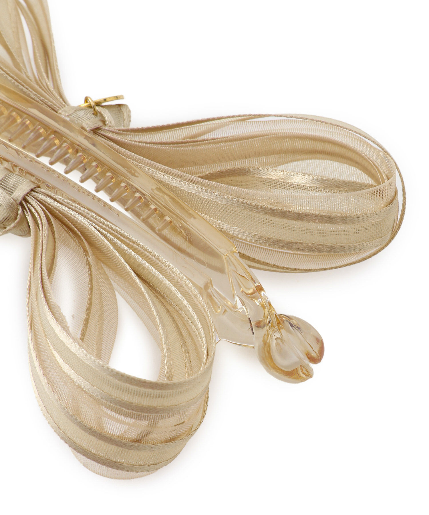 ROPE PICNIC PASSAGE「オーガンジーリボンバナナクリップ」|その他|