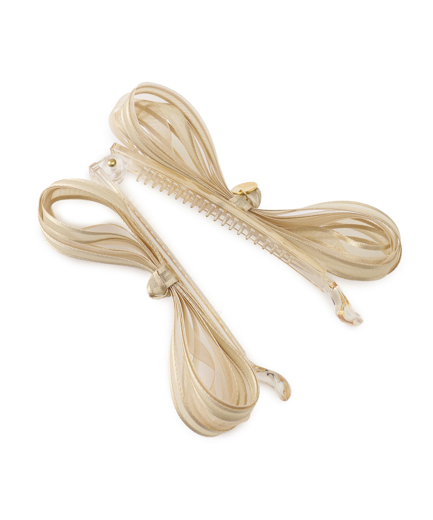 ROPE PICNIC PASSAGE「オーガンジーリボンバナナクリップ」|その他|