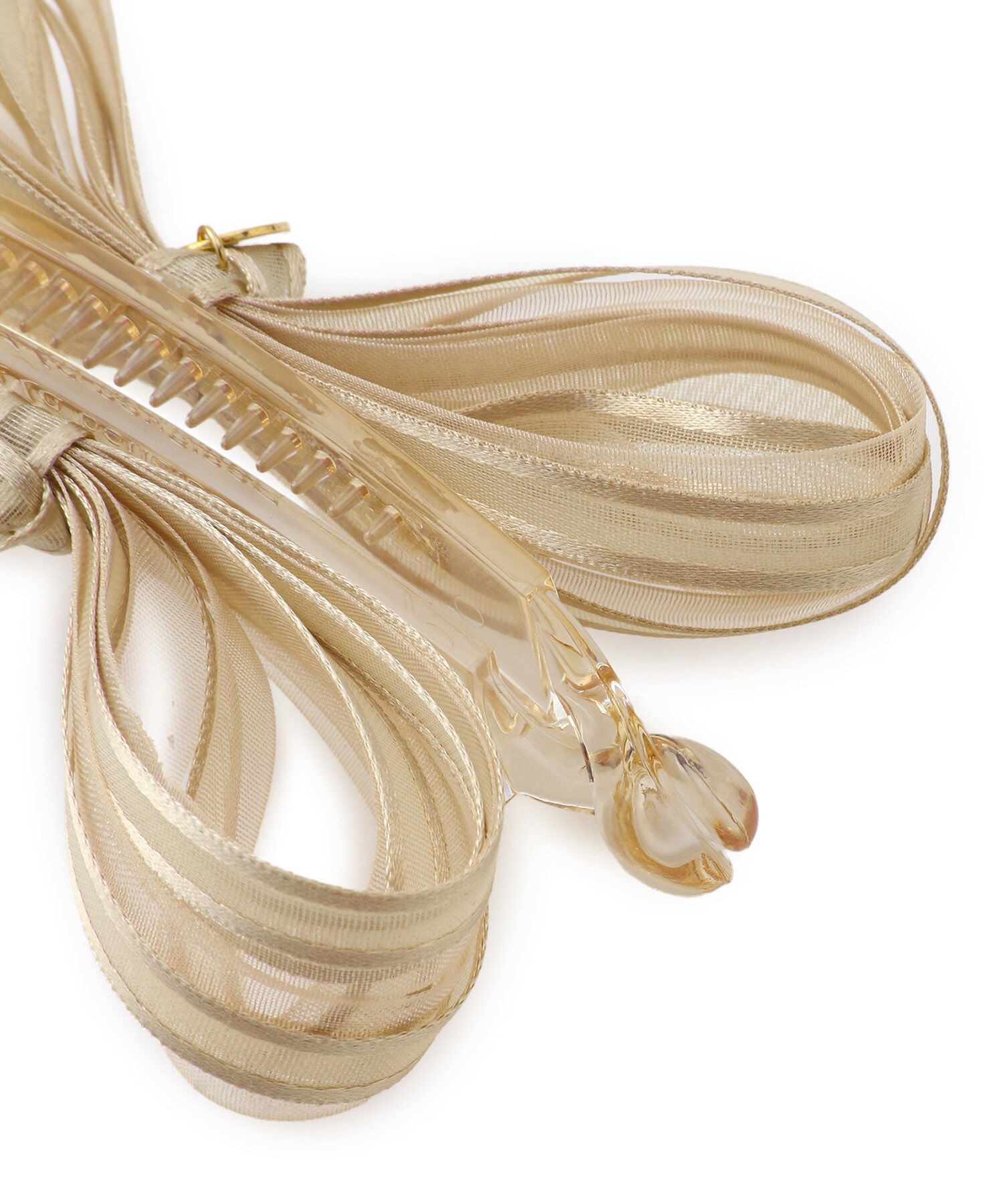 ROPE PICNIC PASSAGE「オーガンジーリボンバナナクリップ」|その他|