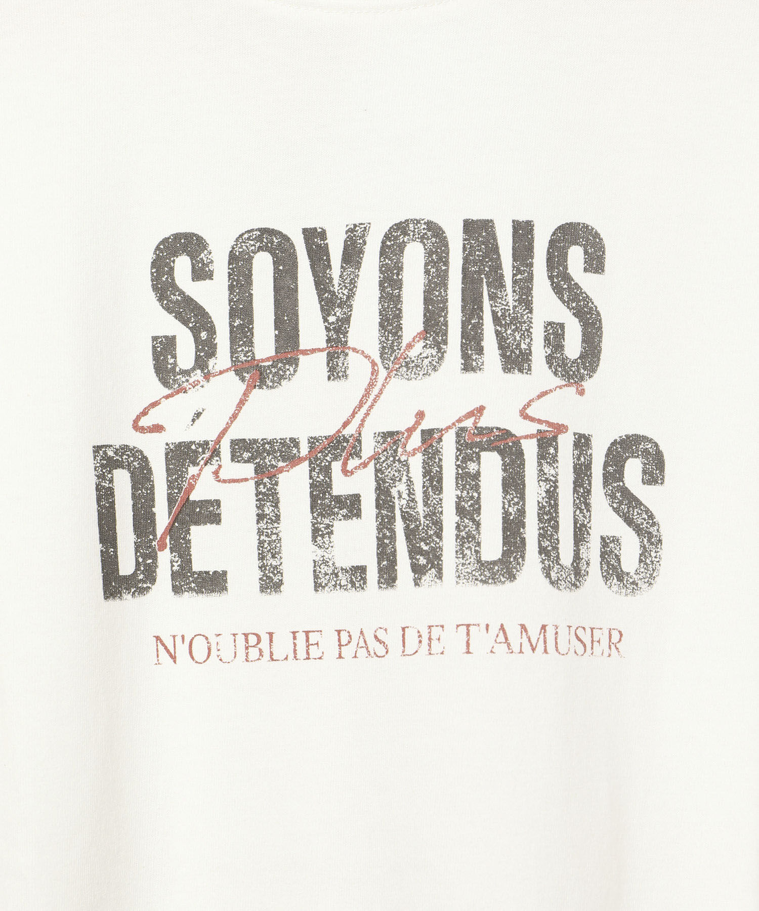 ROPE' PICNIC R「オーバーサイズピグメントロゴプリントTシャツ」|Tシャツ・カットソー|