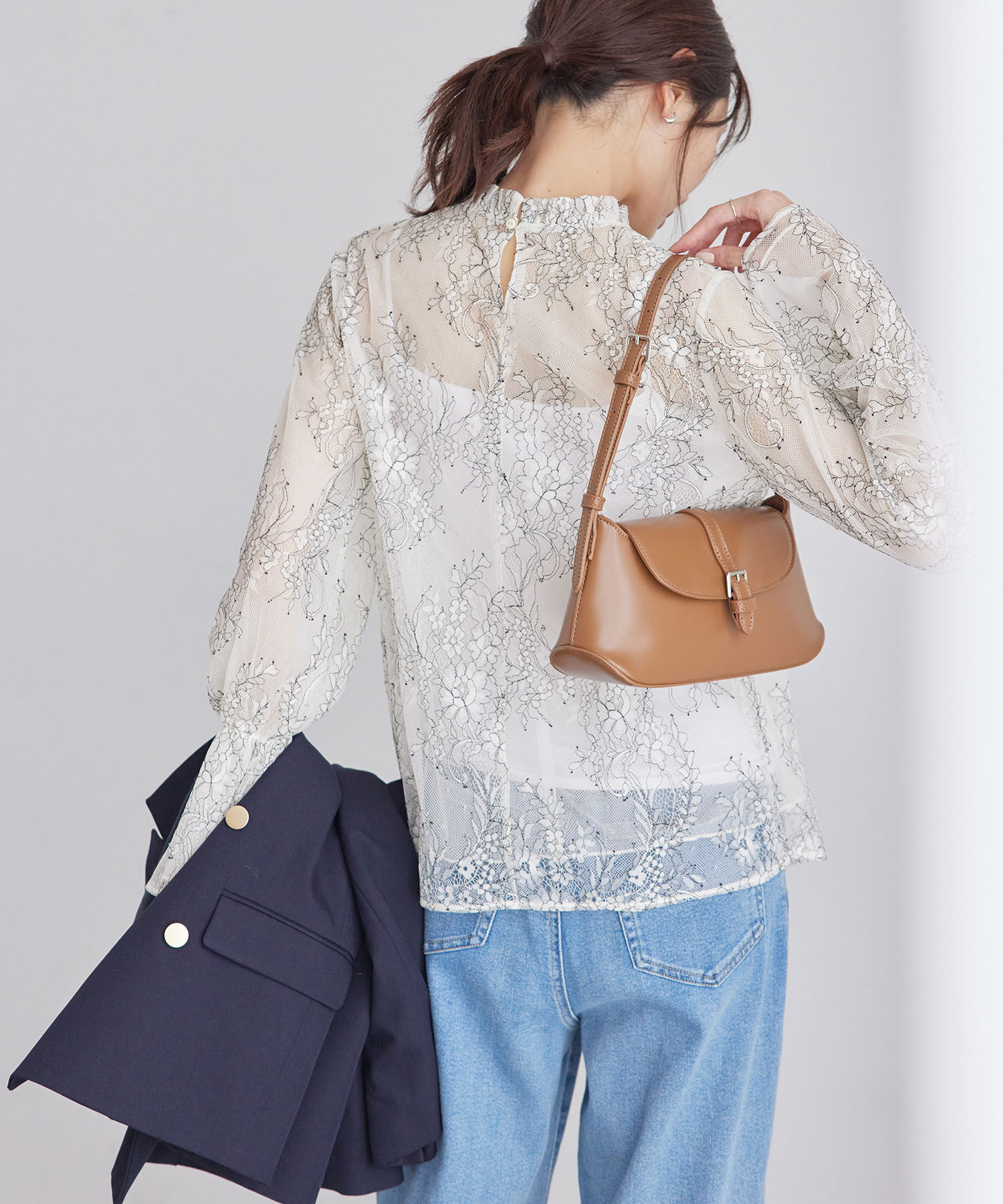 Rope&rsquo;Picnic「フレンチレースブラウス」|シャツ・ブラウス|