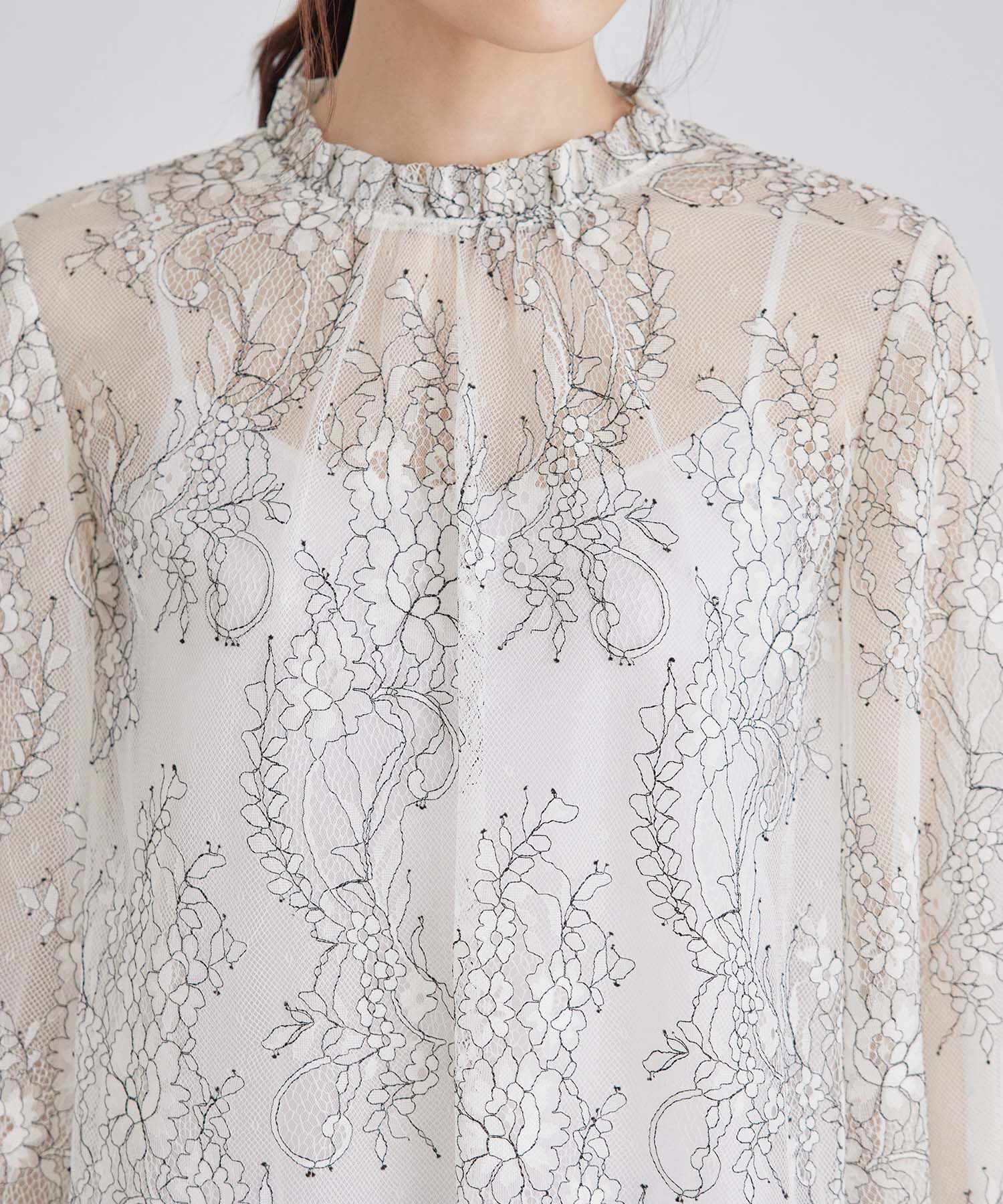 Rope&rsquo;Picnic「フレンチレースブラウス」|シャツ・ブラウス|