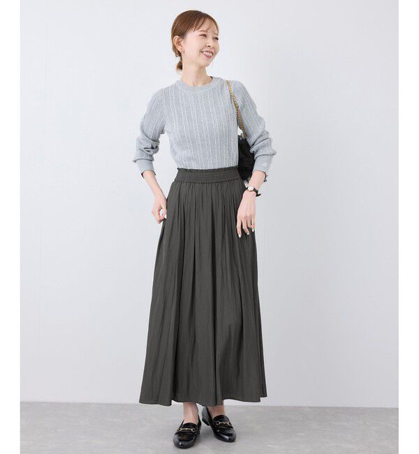 Rope&rsquo;Picnic「イージースカーチョ/UVカット・洗濯機OK」|チノ|