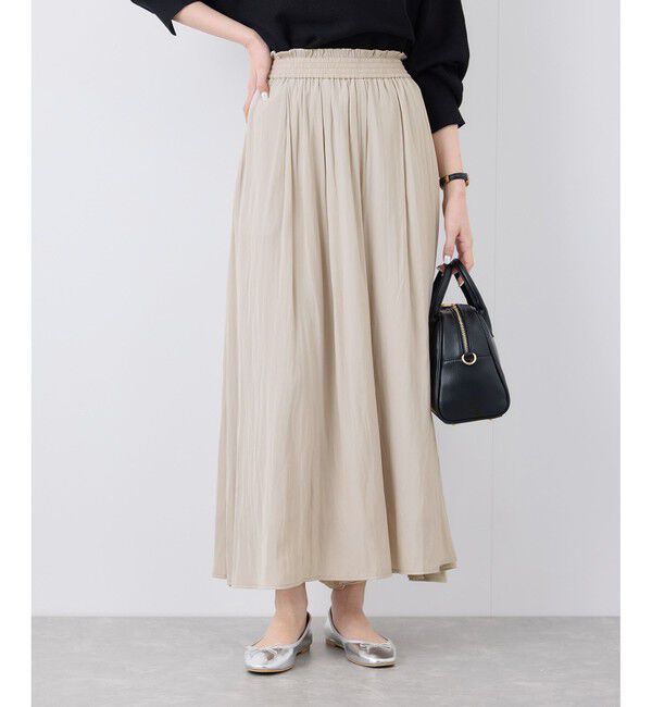 Rope&rsquo;Picnic「イージースカーチョ/UVカット・洗濯機OK」|チノ|