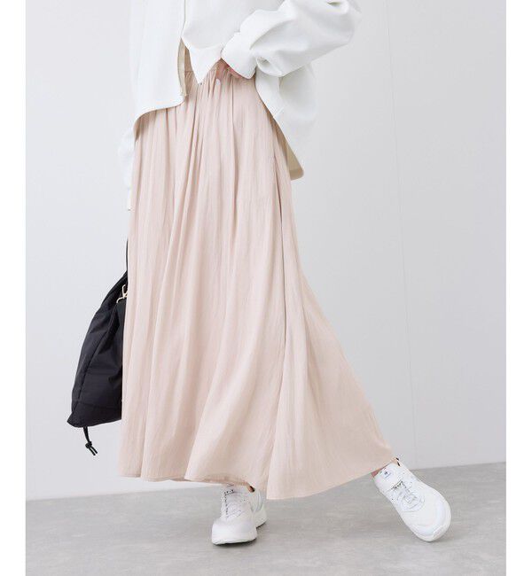 Rope&rsquo;Picnic「イージースカーチョ/UVカット・洗濯機OK」|チノ|