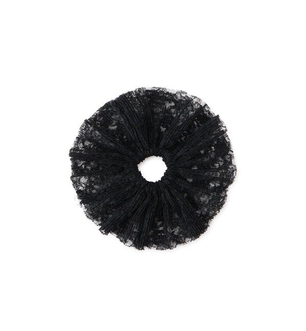 ROPE PICNIC PASSAGE「ビッグフリルレースシュシュ」|ヘアゴム・シュシュ|