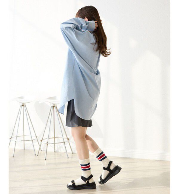 Rope&rsquo;Picnic「【BEVERLY HILLS POLO CLUB/ビバリーヒルズポロクラブ】BIGシャツ」|シャツ・ブラウス|