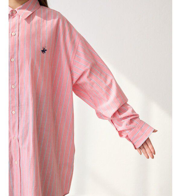 Rope&rsquo;Picnic「【BEVERLY HILLS POLO CLUB/ビバリーヒルズポロクラブ】BIGシャツ」|シャツ・ブラウス|