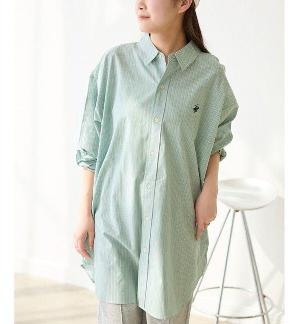 Rope&rsquo;Picnic「【BEVERLY HILLS POLO CLUB/ビバリーヒルズポロクラブ】BIGシャツ」|シャツ・ブラウス|