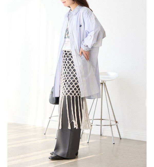 Rope&rsquo;Picnic「【BEVERLY HILLS POLO CLUB/ビバリーヒルズポロクラブ】BIGシャツ」|シャツ・ブラウス|