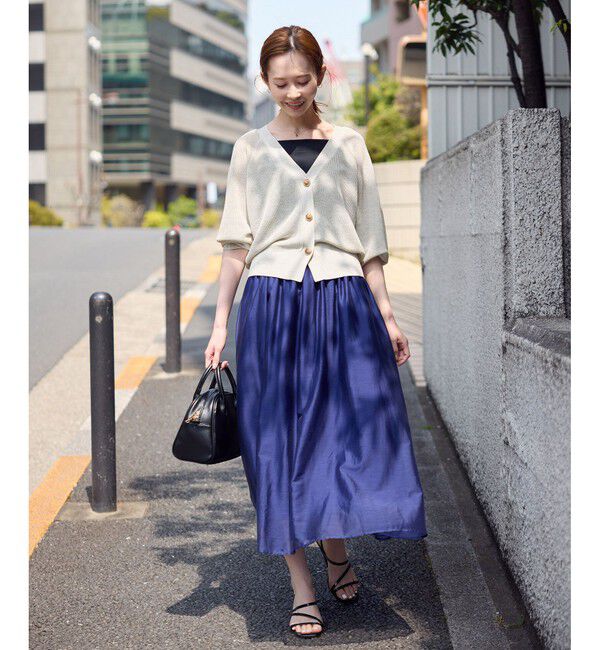 Rope&rsquo;Picnic「LEVITA片畔ニットカーディガン」|カーディガン|