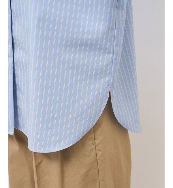 Rope&rsquo;Picnic「【防シワ】リボンフレンチスリーブシャツ」|シャツ・ブラウス|