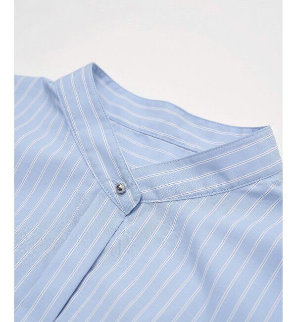 Rope&rsquo;Picnic「【防シワ】リボンフレンチスリーブシャツ」|シャツ・ブラウス|