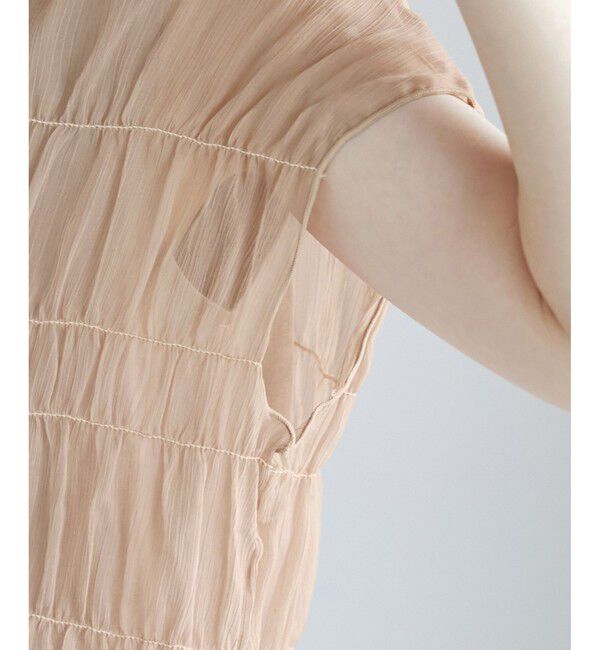 Rope&rsquo;Picnic「楊柳シャーリングシアートップス」|Tシャツ・カットソー|