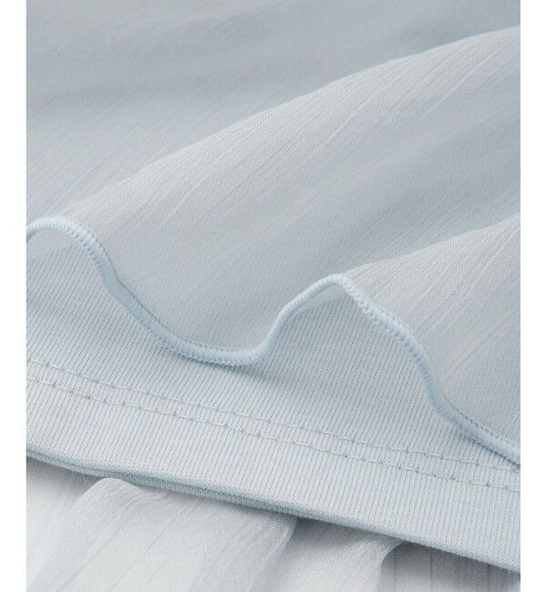 Rope&rsquo;Picnic「楊柳シャーリングシアートップス」|Tシャツ・カットソー|