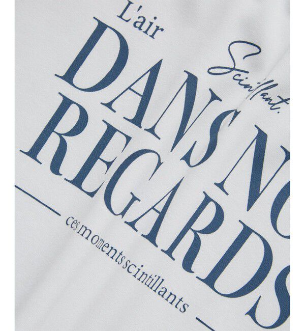 Rope&rsquo;Picnic「【UVカット・接触冷感・汗染み加工】フレンチロゴプリントTシャツ」|Tシャツ・カットソー|