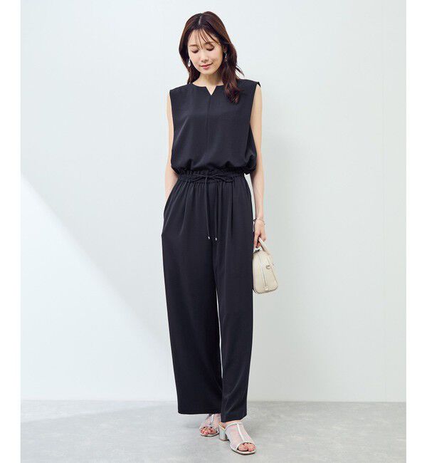 Rope&rsquo;Picnic「ジョーゼット肩タックブラウス/セットアップ対応」|シャツ・ブラウス|