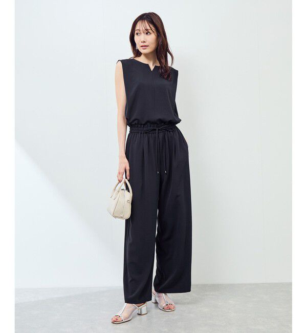 Rope&rsquo;Picnic「ジョーゼット肩タックブラウス/セットアップ対応」|シャツ・ブラウス|