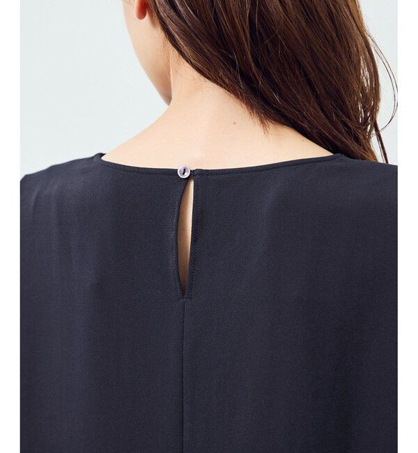 Rope&rsquo;Picnic「ジョーゼット肩タックブラウス/セットアップ対応」|シャツ・ブラウス|