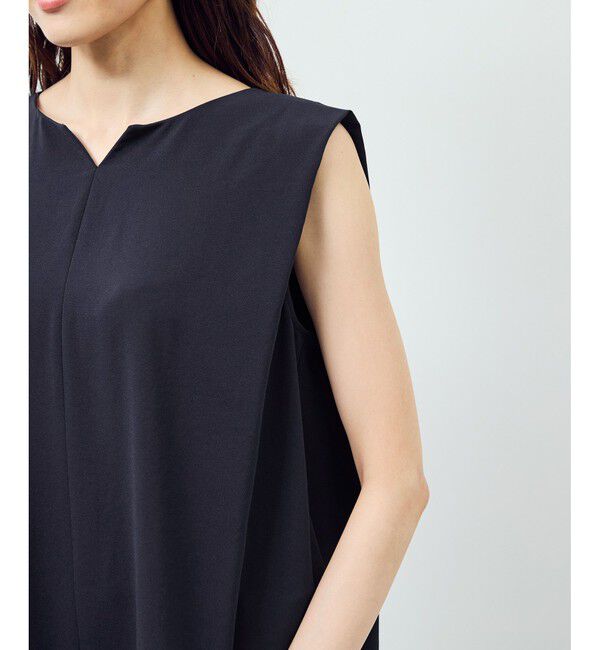 Rope&rsquo;Picnic「ジョーゼット肩タックブラウス/セットアップ対応」|シャツ・ブラウス|