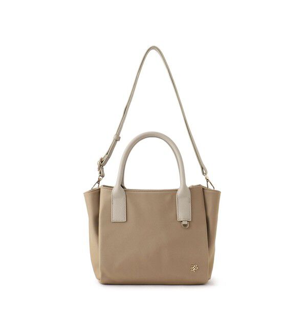 ROPE PICNIC PASSAGE「【撥水加工・2WAY】ナイロンコンビミドルトートバッグ」|トートバッグ|