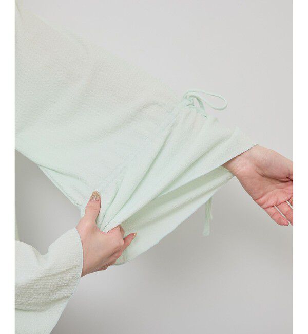 Rope&rsquo;Picnic「【羽織にもなる】シアーワッシャーブラウスカーディガン」|シャツ・ブラウス|