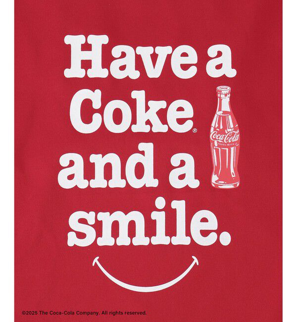 ROPE PICNIC PASSAGE「【Coca-Cola】ロゴプリントトートバッグ」|トートバッグ|