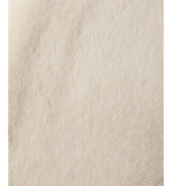 ROPE PICNIC PASSAGE「ブローチ付きフェイクファーティペット」|マフラー|