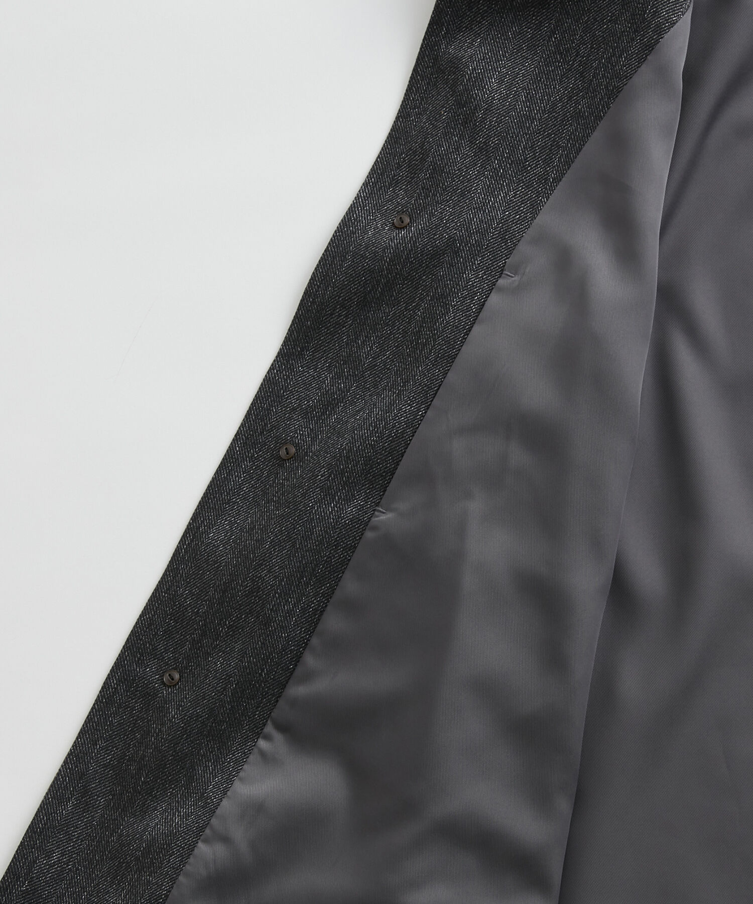 ADAM ET ROPE'「【TECHTWEED】オーバー ショートコート / ロングシーズン着用可能 / イージーケア /サスティナブル / ユニ」|ブルゾン・スタジャン|