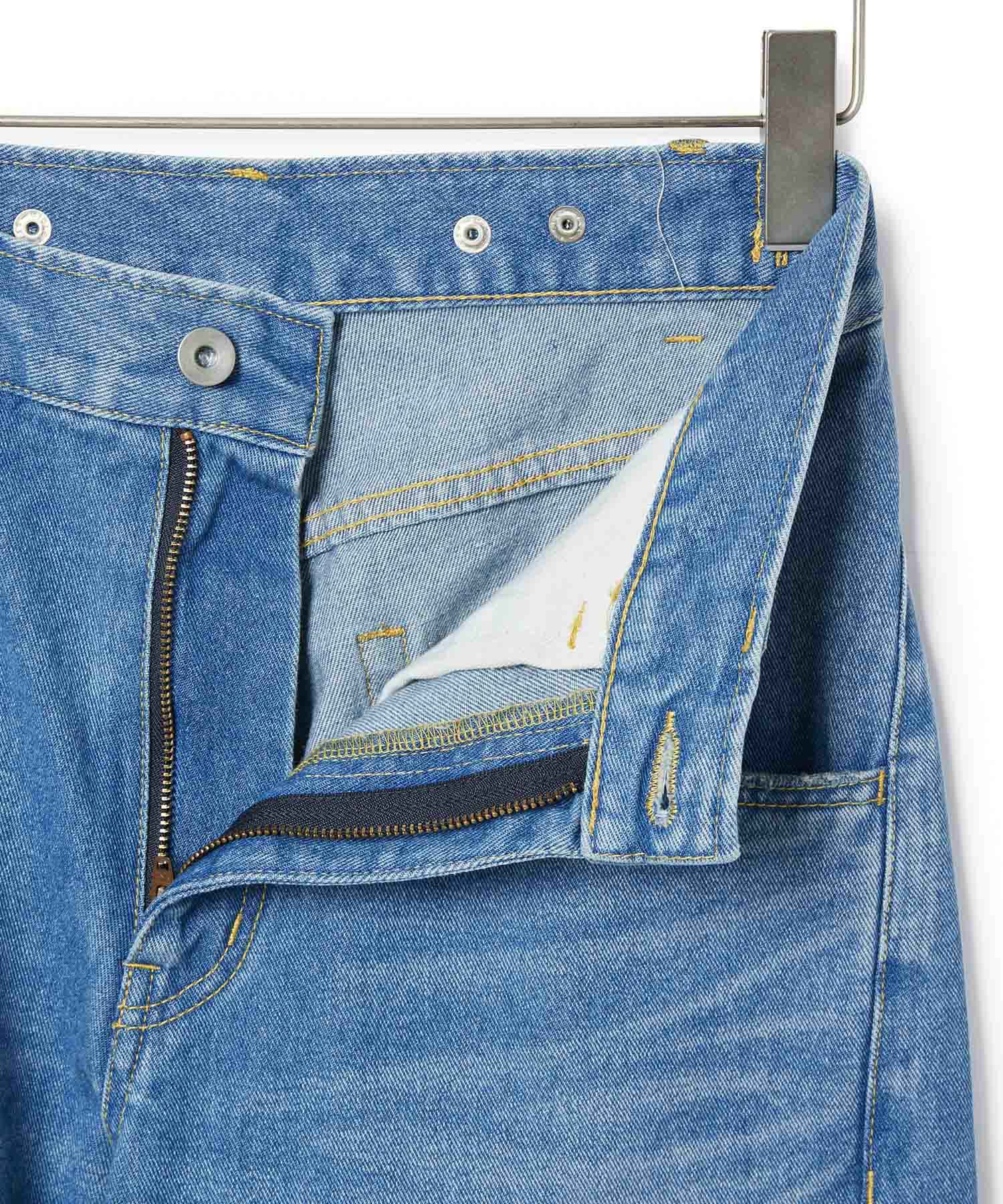 ADAM ET ROPE'「【再入荷】ルーズフィットアジャストデニム」|デニム|