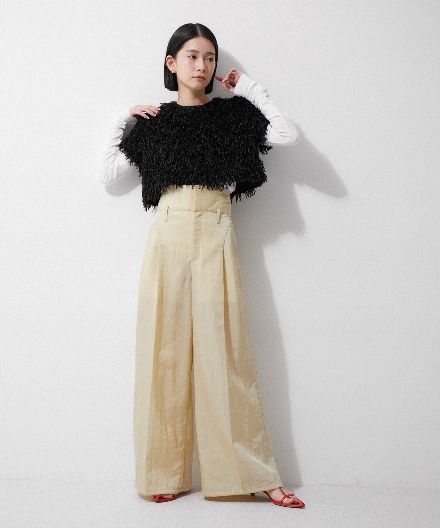 ADAM ET ROPE'「【再入荷】フェザープルオーバー」|Tシャツ・カットソー|