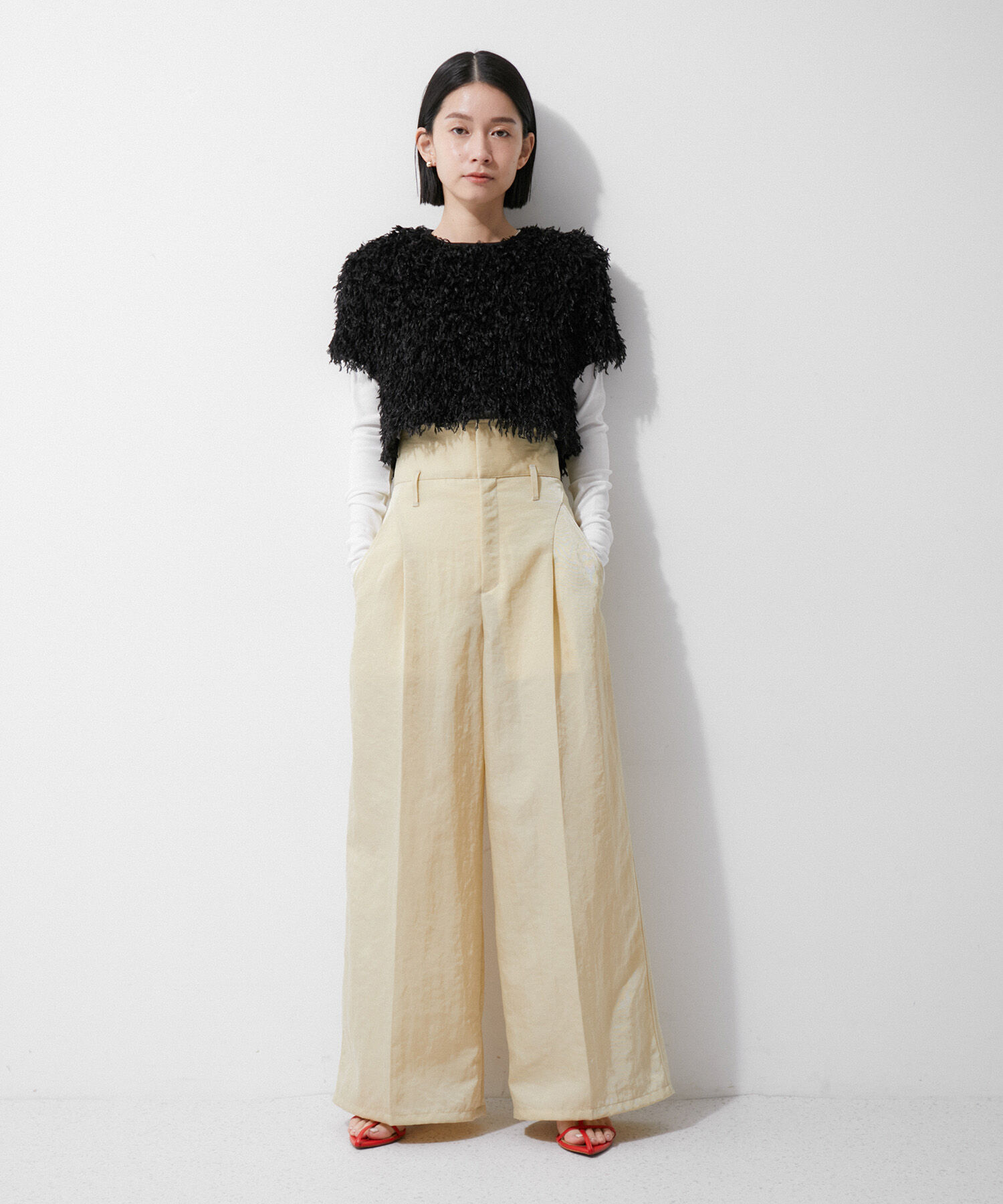 ADAM ET ROPE'「【再入荷】フェザープルオーバー」|Tシャツ・カットソー|