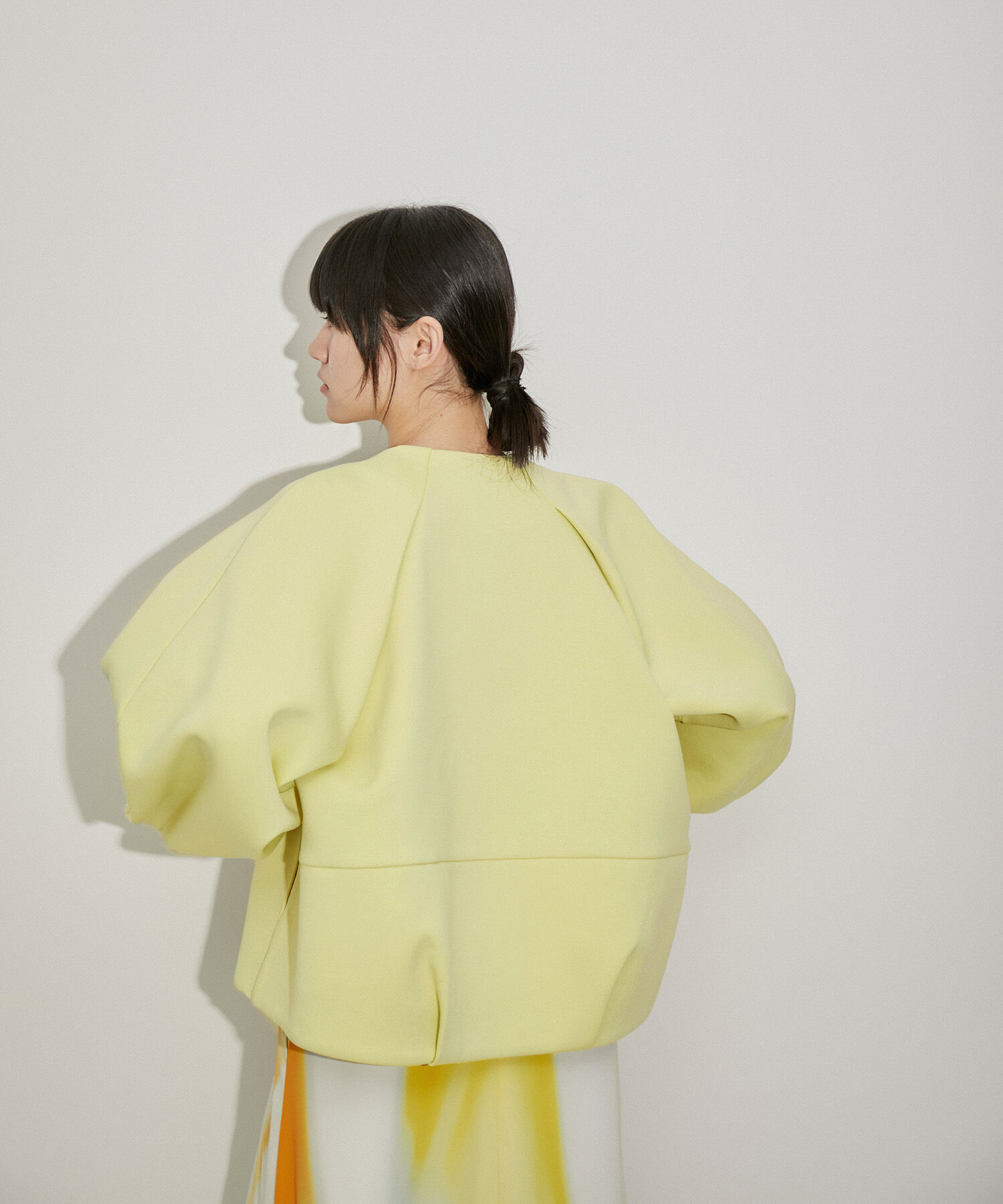 ADAM ET ROPE'「【サステナブル】ダンボールコクーンブルゾン」|ブルゾン・スタジャン|