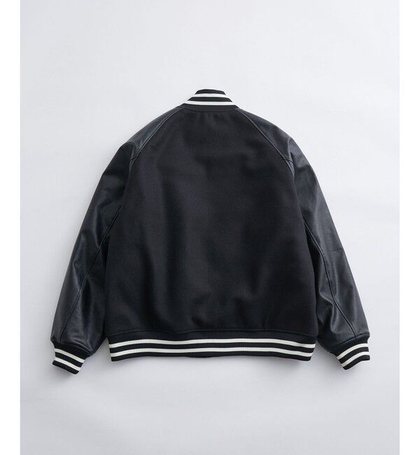 ADAM ET ROPE'「【WEB限定】ニュークラシック ルーズシルエット スタジアムジャンパー」|ブルゾン・スタジャン|
