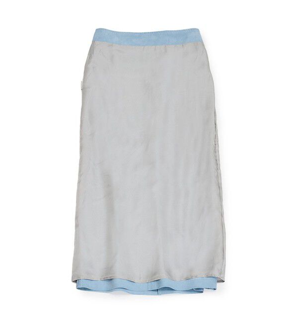 ADAM ET ROPE'「シンセティックスエードペンシルマキシスカート」|スカート|