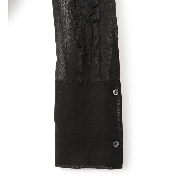 ADAM ET ROPE'「【EMOELLE】ステッチエンブロイダリーブラウス」|シャツ・ブラウス|