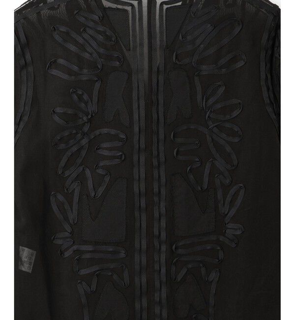 ADAM ET ROPE'「【EMOELLE】ステッチエンブロイダリーブラウス」|シャツ・ブラウス|