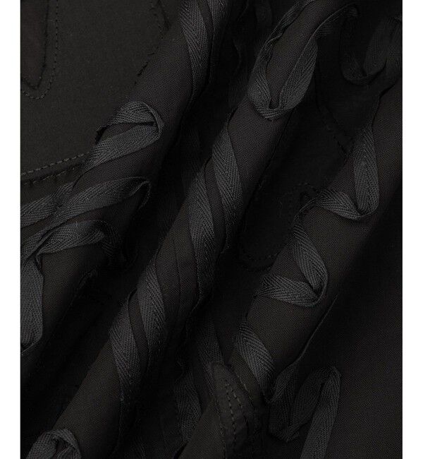 ADAM ET ROPE'「【EMOELLE】ステッチエンブロイダリーブラウス」|シャツ・ブラウス|