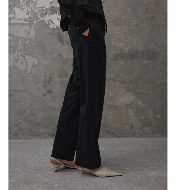 ADAM ET ROPE'「【EMOELLE】ソモウイージーパンツ」|チノ|