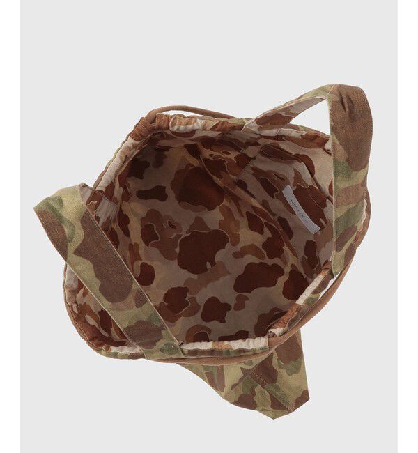 ADAM ET ROPE'「《リバーシブル/2Way》ハンターカモ ミニトートバッグ」|トートバッグ|