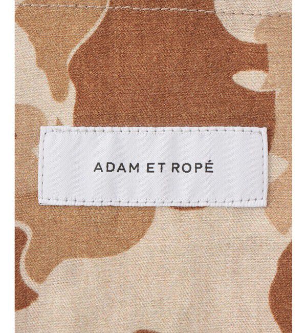 ADAM ET ROPE'「《リバーシブル/2Way》ハンターカモ ミニトートバッグ」|トートバッグ|