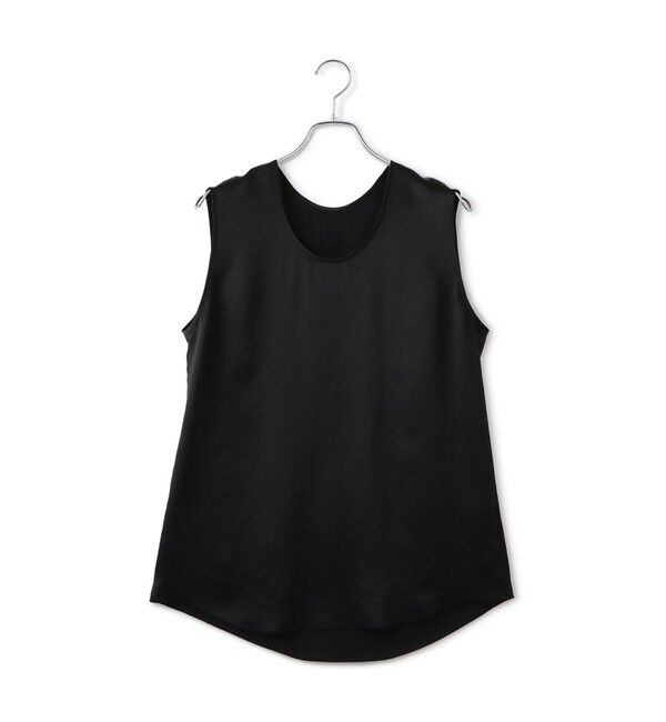 ADAM ET ROPE'「【EMOELLE】サテンタンクトップブラウス」|シャツ・ブラウス|