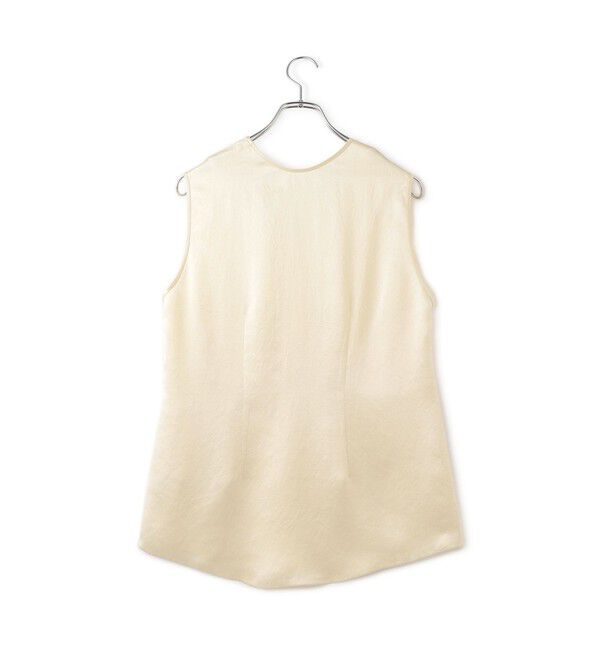 ADAM ET ROPE'「【EMOELLE】サテンタンクトップブラウス」|シャツ・ブラウス|